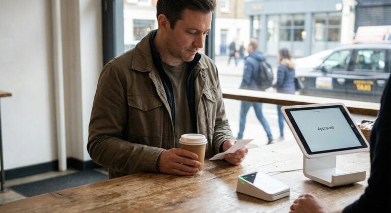 Realistic depiction of the successful end state after a soft decline from insufficient funds is recovered through intelligent retry and completed authorization.