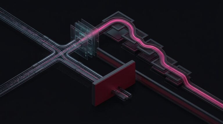 Conceptual visualization of payment routing logic distinguishing technical failure recovery from hard fraud declines