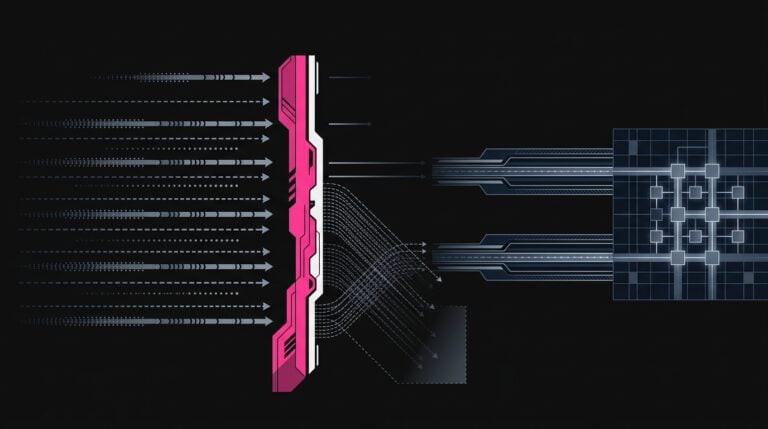 Conceptual visualization of strict attempt boundaries isolating transaction velocity from card network penalty thresholds.