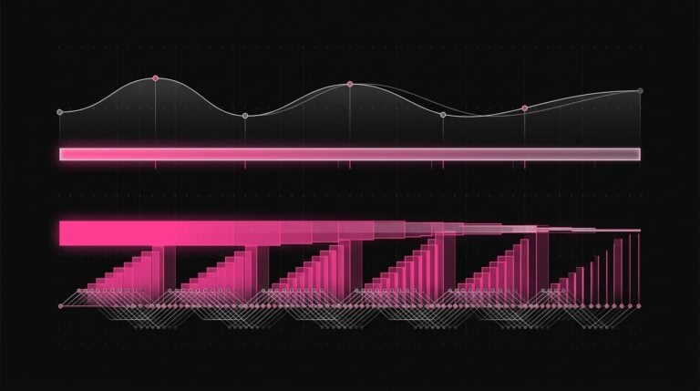 Conceptual visualization of retry logic balancing transaction fee accumulation against dynamic pacing windows.